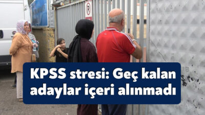 Kocaeli'de bugün 2024 Kamu Personeli Seçme Sınavı (KPSS) heyecanı yaşandı.
