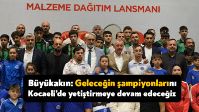 Kocaeli’yi sporun başkenti yapmak için kolları sıvayan Büyükşehir, tesis, ayni