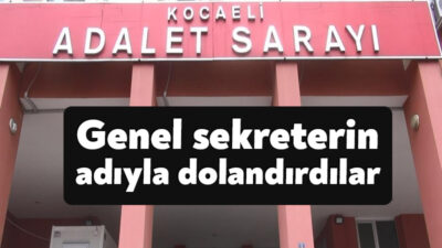 Kocaeli Büyükşehir Belediyesinde genel sekreter olarak görev yapan ve geçtiğimiz