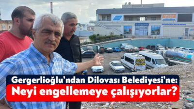 DEM Parti Kocaeli Milletvekili Ömer Faruk Gergerlioğlu, Dilovası Belediyesi’nin meclis