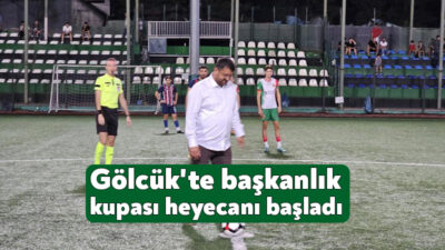 Bu yıl 10.su düzenlenen Gölcük Belediye Başkanlığı Kupası heyecanı Harb-İş