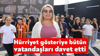 İzmit Belediye Başkanı Fatma Kaplan Hürriyet, Nikomedia Festivalinin startının verileceği