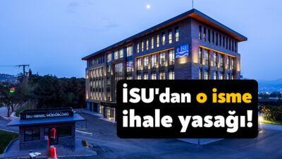Kocaeli Büyükşehir Belediyesi iştiraki İSU, Serkan Koç isimli şahsın ihalelere