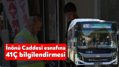 Kocaeli'de belediye ekipleri, İnönü Caddesi'ni ziyaret ederek cadde üzerinde yapılacak