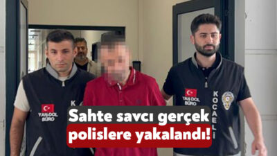 Kocaeli'de telefonda kendisini başsavcı olarak tanıtarak vatandaşları dolandıran şahıs, mağdurun