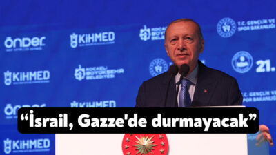 Cumhurbaşkanı Recep Tayyip Erdoğan, Kocaeli'de katıldığı bir kurultayda açıklamalarda bulundu.