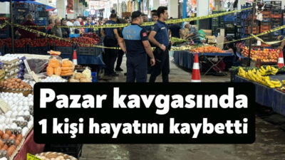 Kocaeli'nin İzmit İlçesinde bulunan Cumartesi Pazarı'nda pazarcı esnafı ile hal