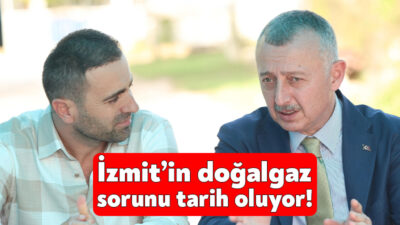 İzmit’in Alikayha Turnaoğlu Caddesi ve çevresinde bulunan konutların doğalgaz sorununa