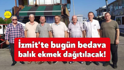 İzmit Marina esnafı, 1 Eylül Dünya Barış Günü ve balık