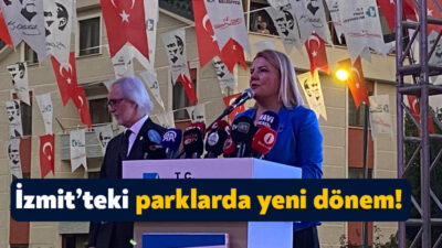 İzmit Belediyesi’nin Alikayha Fatih Mahallesi’ndeki Hasan Bitmez Parkı CHP Genel