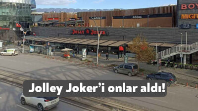 41 Burda AVM’de hizmet vermekte olan Jolly Joker sahibi değişti.