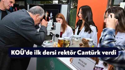 Kocaeli Üniversitesi’nde 2024-2025 Akademik yılı, Rektör Prof. Dr. Nuh Zafer