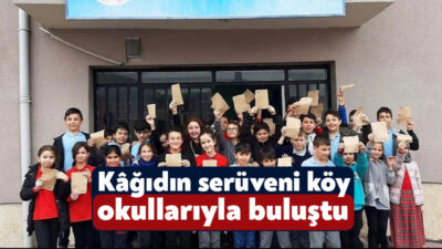 Büyükşehir, SEKA Kâğıt Müzesi’ne uzak olan kırsal mahallerdeki okullara giderek,