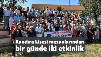  Kandıra Lisesi Pilav Günü bu yıl 19.kez gerçekleşti. Programa eski