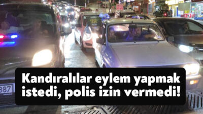Kocaeli Büyükşehir Belediyesi’nin Kandıra'ya yapmak istediği çöp tesisine karşı çıkmak