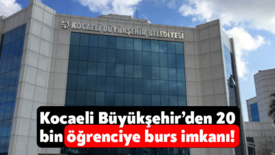 Kocaeli Büyükşehir Belediyesi 20 bin üniversite öğrencisine eğitim desteği verecek.