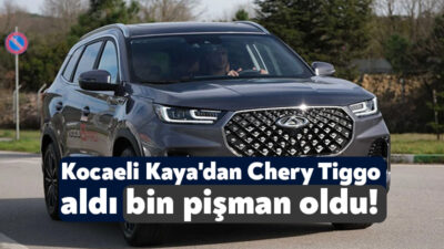 Kocaeli’de Toyota ve Chery’nin bayisi olan Kocaeli Kaya’dan alınan sıfır