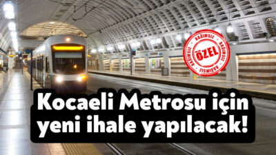 Körfez-Derince- İzmit-Kartepe Hafif Raylı Sistem Metro Hattı projesinin, proje ve