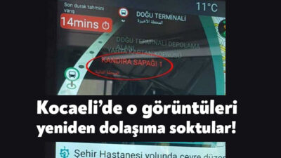 Kocaeli’de yaklaşık 2 yıl önce çekilen fotoğraf bugün yeniden Twitter’da