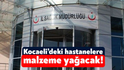 Kocaeli İl Sağlık Müdürlüğü 116 kalem patoloji ve laboratuvar sarf