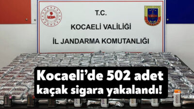 Kocaeli İl Jandarma Komutanlığı ekipleri tarafından yürütülen çalışmalar sonucunda piyasa