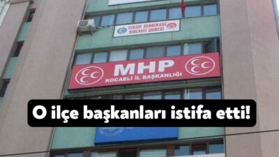 MHP Kocaeli'de yeni il başkanı atandıktan sonra istifalar gelmeye devam