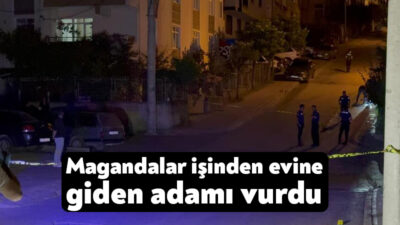 Kocaeli'nin Gebze ilçesinde motosikletten rastgele açılan ateşte, işinden evine giden