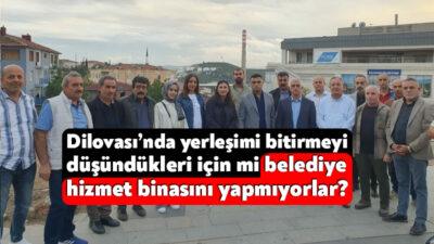 DEM PARTİ Kocaeli Milletvekili Ömer Faruk Gergerlioğlu, Dilovası’ndaki mahallelerin taşınması