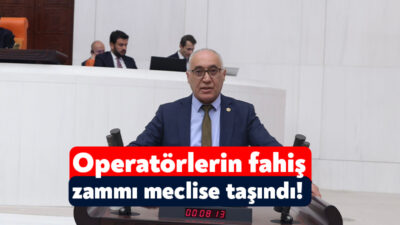 Gelecek Partisi İstanbul Milletvekili Doğan Demir meclise iletişim operatörlerinin paket