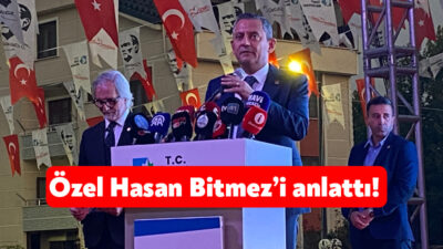 İzmit Belediyesi’nin Alikayha Fatih Mahallesi’ndeki Hasan Bitmez Parkı açıldı. CHP