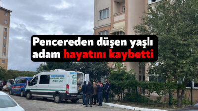 Kocaeli'nin İzmit ilçesinde 75 yaşındaki adam, 8 katlı binanın 5.
