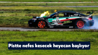 Türkiye'nin tek lisanslı drift pisti Fahim Sports Arena, 28-29 Eylül
