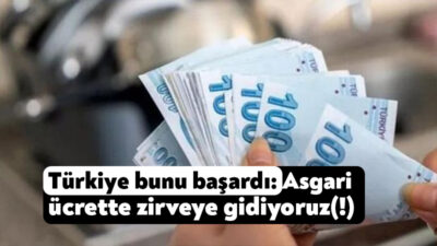 Türkiye’de artan enflasyon karşısında emekliler gibi asgari ücretlilerin de cebi