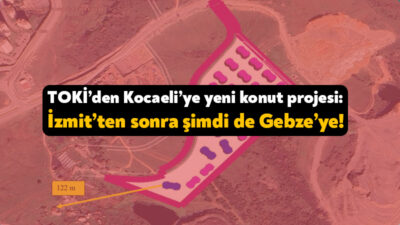 Toplu Konut İdaresi, İzmit’in ardından Gebze’ ye de toplu konut