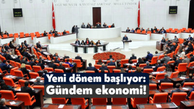 Türkiye Büyük Millet Meclisi 1 Ekim’de yeni yasama dönemine başlıyor.