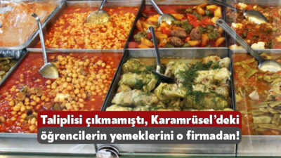 Karamürsel’de eğitim görmekte olan ilkokul ve ortaokul öğrencilerinin sıcak yemek
