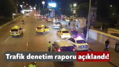 İçişleri Bakanı Ali Yerlikaya geride kalan haftada trafik raporunu paylaştı.