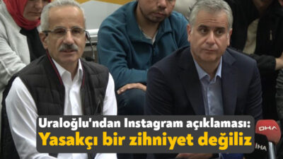 Ulaştırma ve Altyapı Bakanı Abdulkadir Uraloğlu, "Instagram'a erişim engeli getirdik.