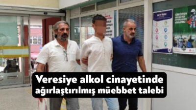 Kocaeli'nin İzmit ilçesinde evinde kaçak alkol satan yaşlı adamın, veresiye
