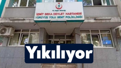 Depreme dayanıklı olmadığı için yıkım kararı alınan SEKA Devlet Hastanesi