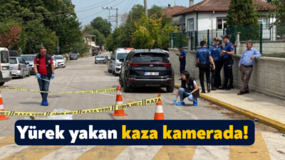 Kocaeli'nin Kartepe ilçesinde arkadaşından ödünç aldığı bisiklete binerek okuldan