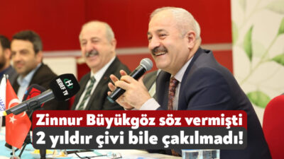 2022 yılında belediye başkanı Zinnur Büyükgöz’ün sözünü verdiği Gebze’ye yakışır