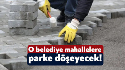 Körfez Belediyesi parke taşı ve bordür döşenmesi için ihaleye çıkacak.