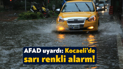 Afet ve Acil Durum Yönetimi Başkanlığı Kocaeli’nin de aralarında yer