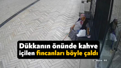 Kocaeli'nin İzmit ilçesinde misafirine Türk kahvesi sipariş eden esnaf, boş