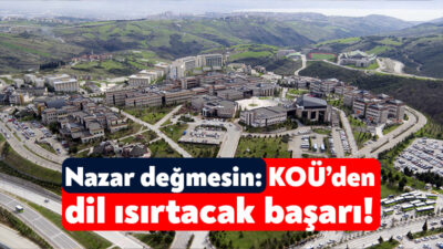Kocaeli Üniversitesi’nden 17 bilim insanı “Dünyanın en etkili bilim insanları”