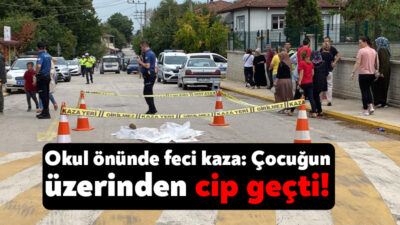 Kocaeli'nin Kartepe ilçesinde öğle arasında arkadaşından ödünç aldığı bisiklete binerek