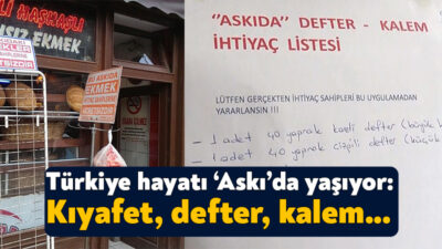 Türkiye’de yaşanan yoksulluk nedeniyle vatandaş artık kendi çözümünü üretmeye başladı.