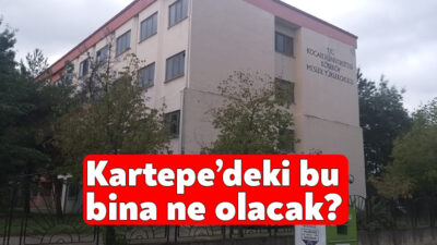 Kartepe’de bulunan Meslek Yüksek Okulu’nun taşınması sonrasında atıl durumda kalan