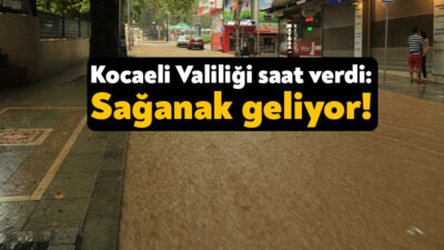 Kocaeli Valiliği il genelinde 2 Eylül Pazartesi günü etkili olması